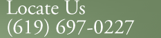 Locate Us (858) 452-1981